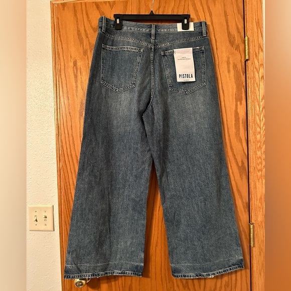 Pistola Loretta High Rise Wide Leg Ankle - NWT - Size 32 - Picture 4 of 16